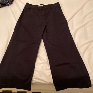 Everlane high rise wide leg pant